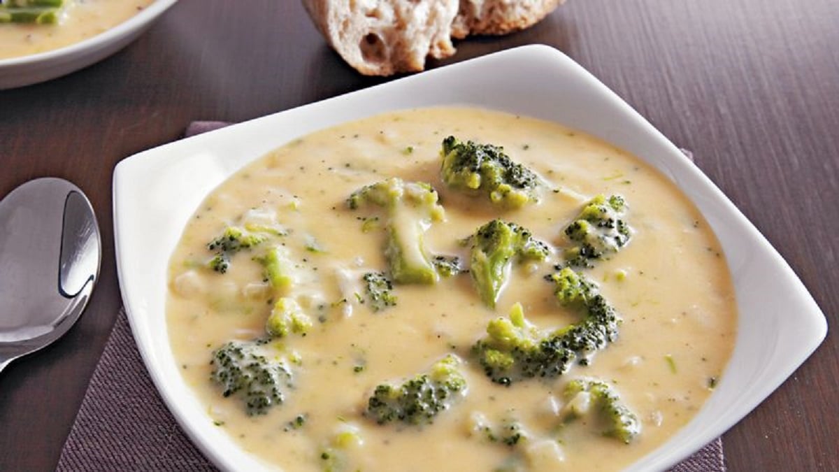 Three Cheese Broccoli Soup