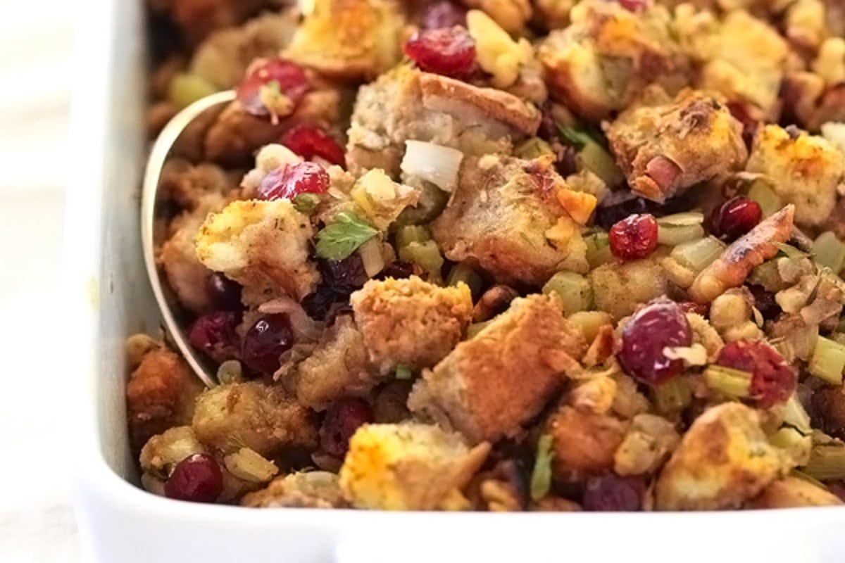 Walnut With Cranberry Stuffing