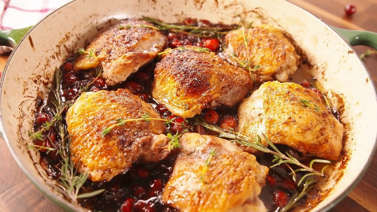 Cranberry Balsamic Chicken