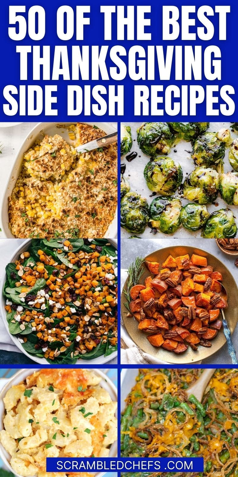 50 Thanksgiving Side Dishes Recipes - Scrambled Chefs