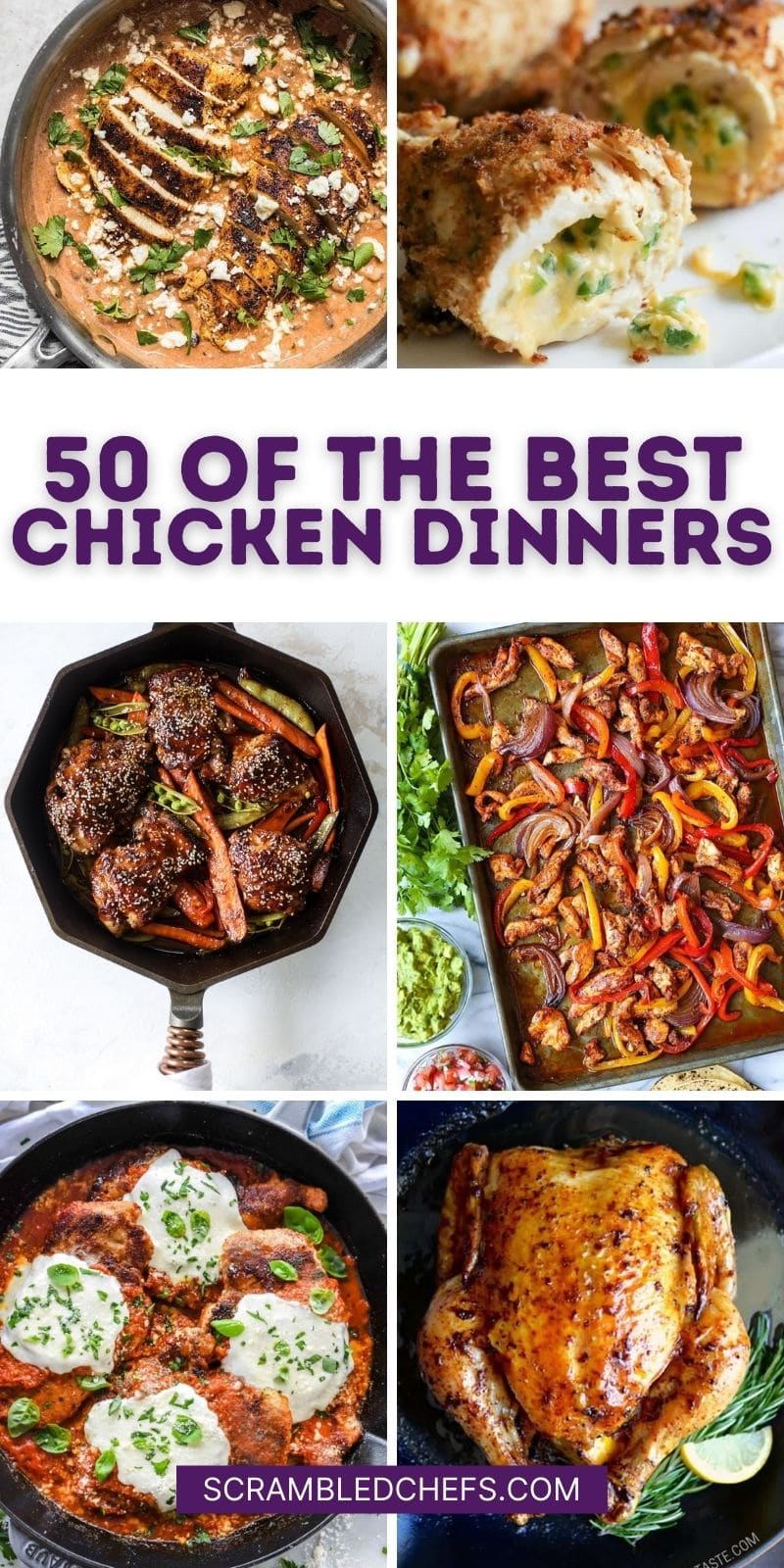 50 Chicken Dinner Recipes Perfect for Cold Weather - Scrambled Chefs