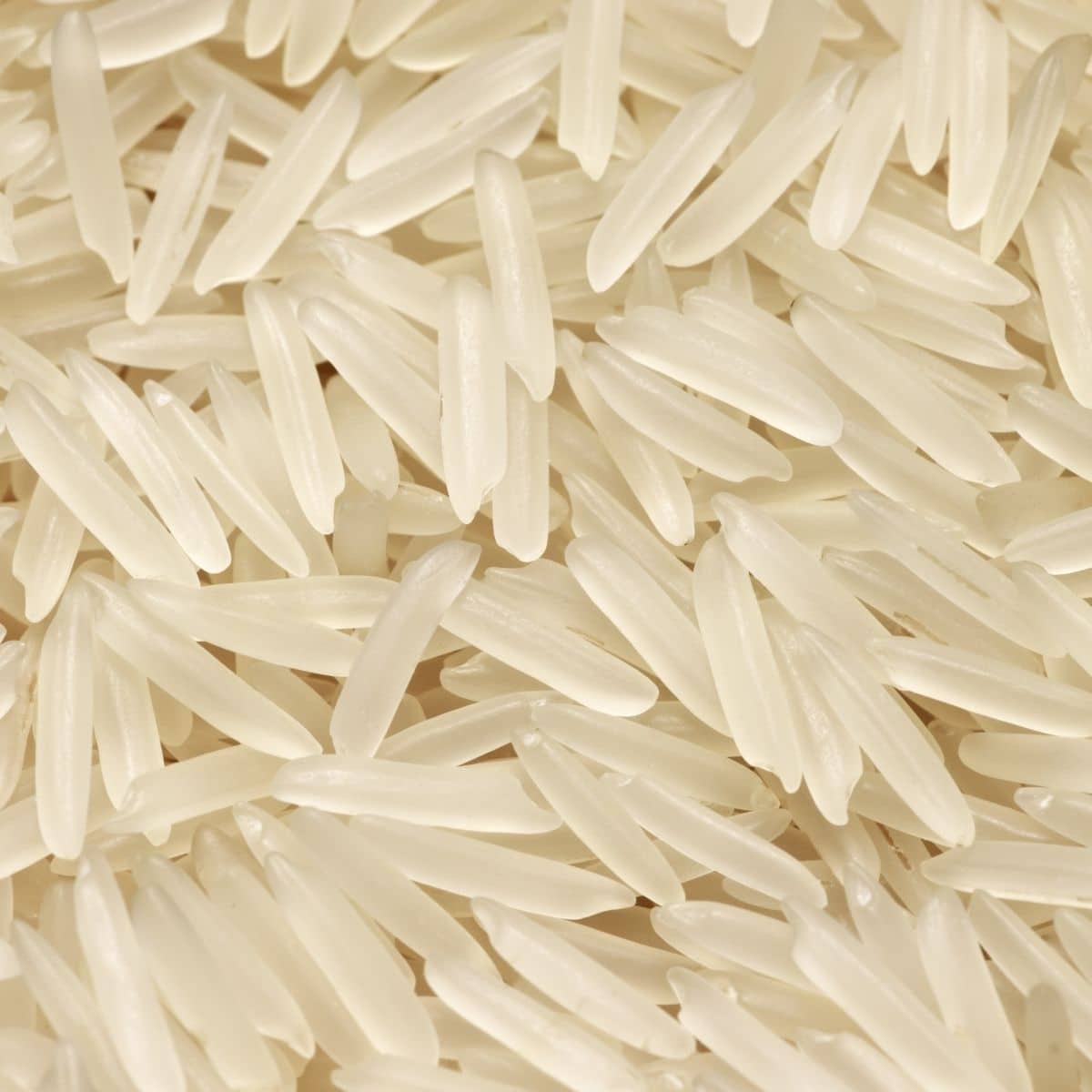 Basmati rice close up.