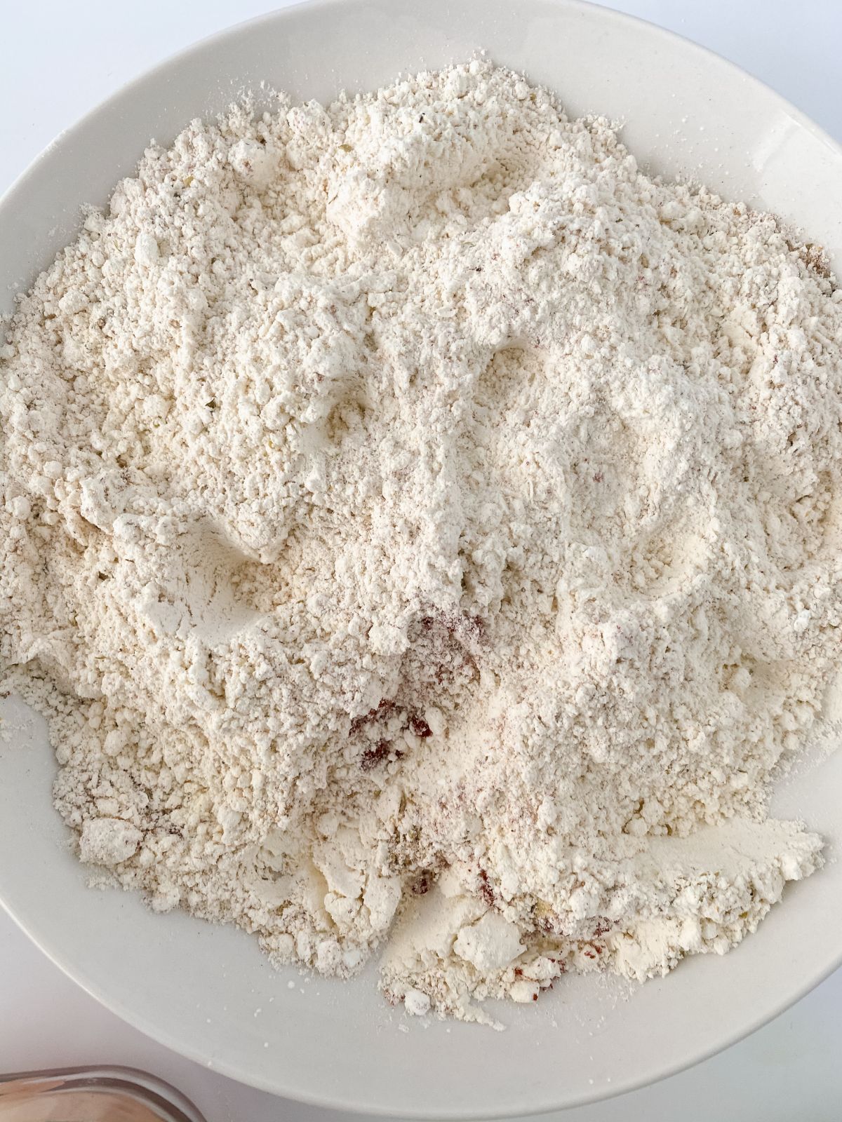 bowl of seasoned flour