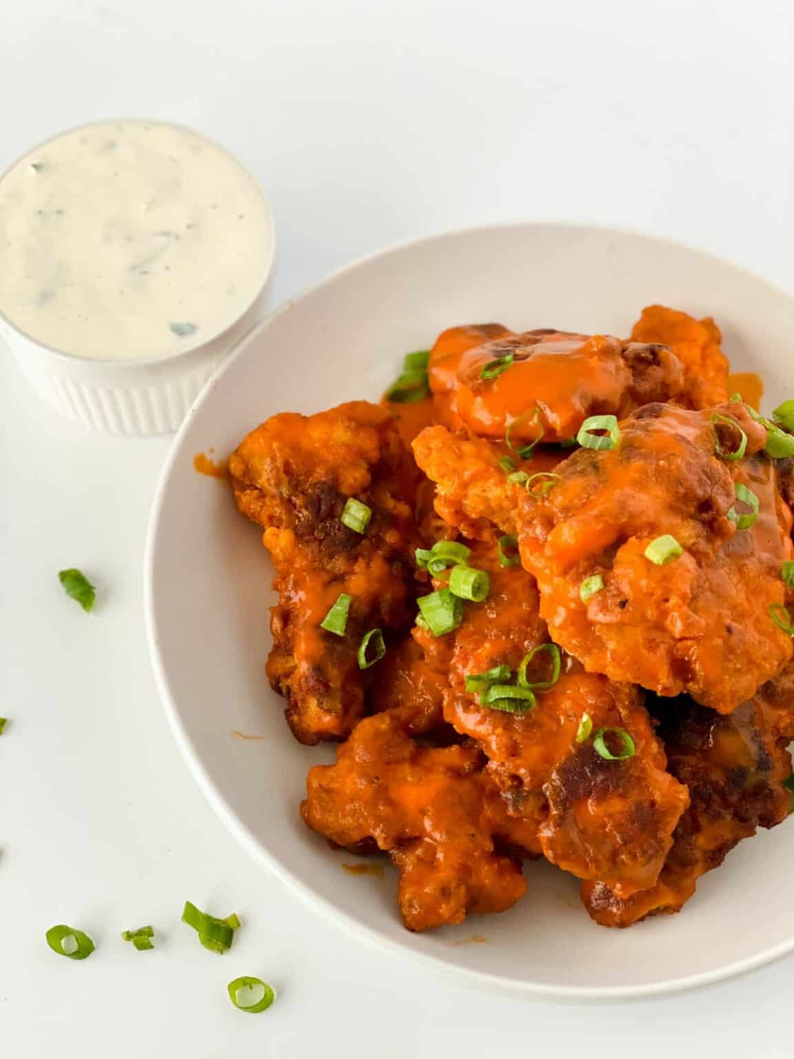 Buffalo Chicken Tenders with Homemade Ranch