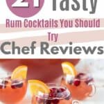 21 Tasty Rum Cocktails You Should Try pinterest image.