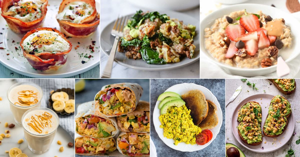 17 High-Protein Breakfast Ideas To Keep You Full facebook image.