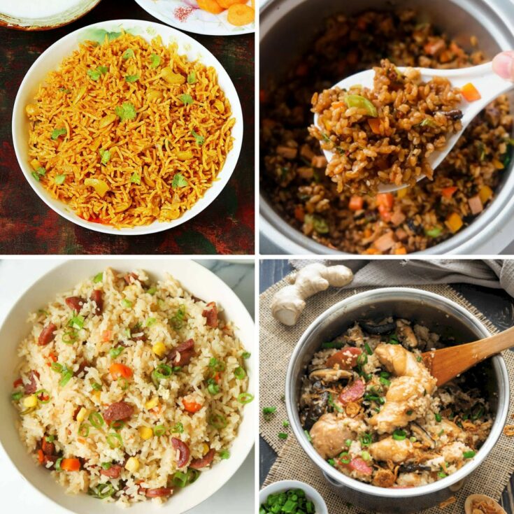 4 delicious rice cooker recipes.